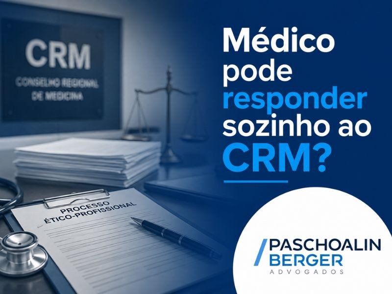 Médico pode responder sozinho ao CRM?