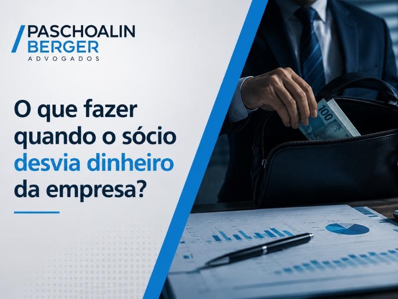 O que fazer quando o sócio desvia dinheiro da empresa?
