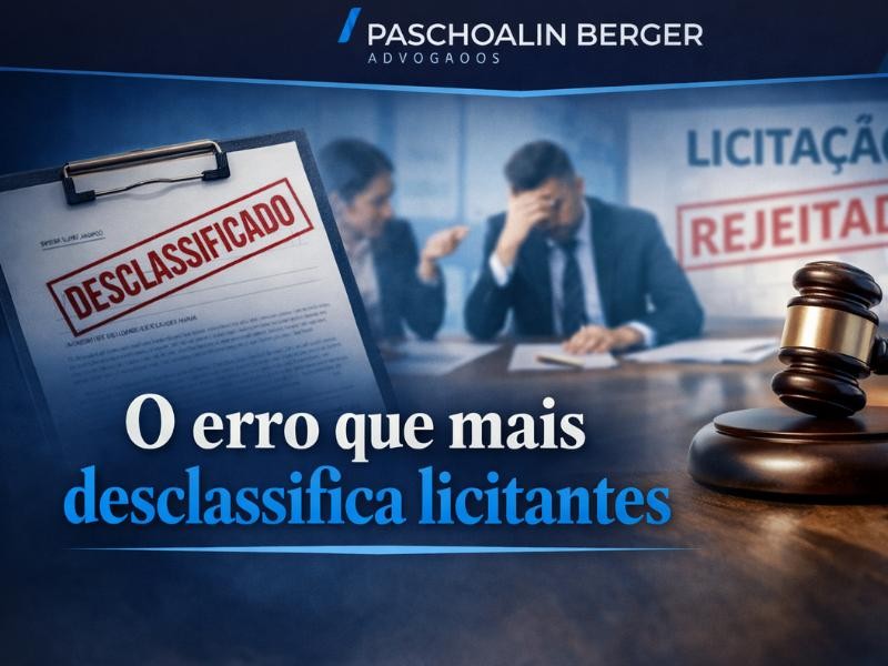 O erro que mais desclassifica licitantes.
