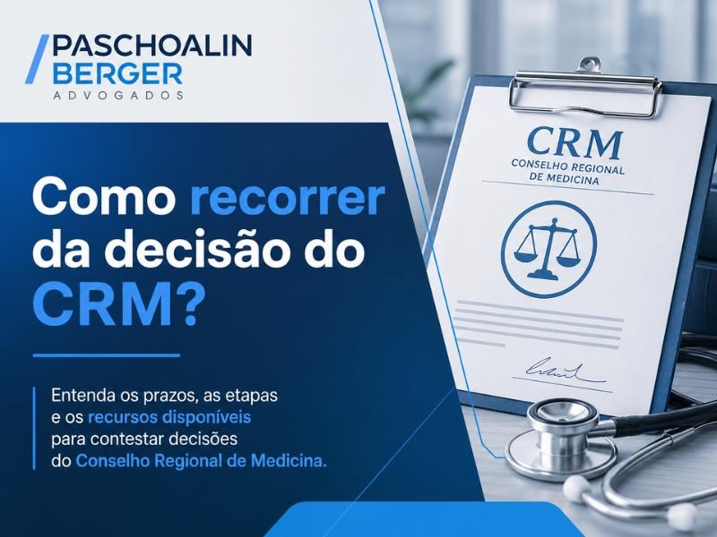 Como recorrer da decisão do CRM?
