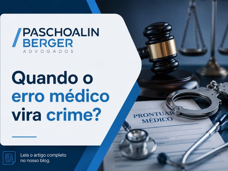 Quando o erro médico vira crime?