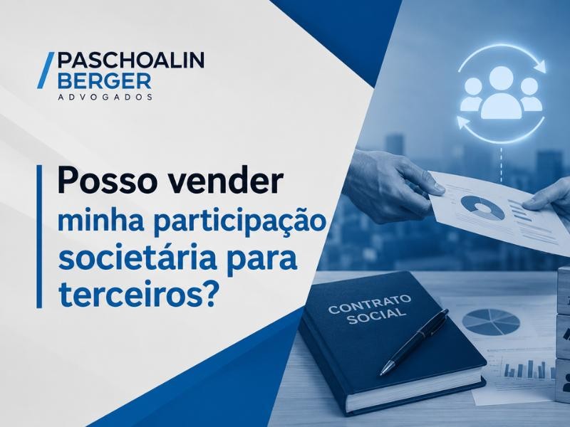 Posso vender minha participação societária para terceiros?