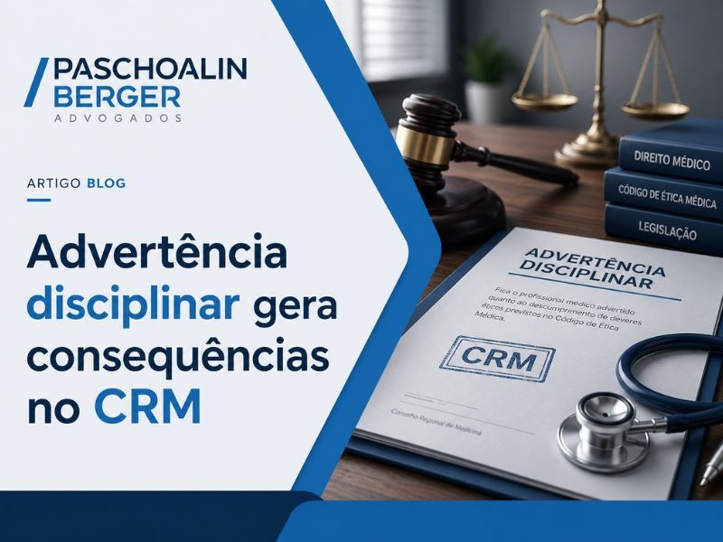 Advertência disciplinar gera consequências no CRM?